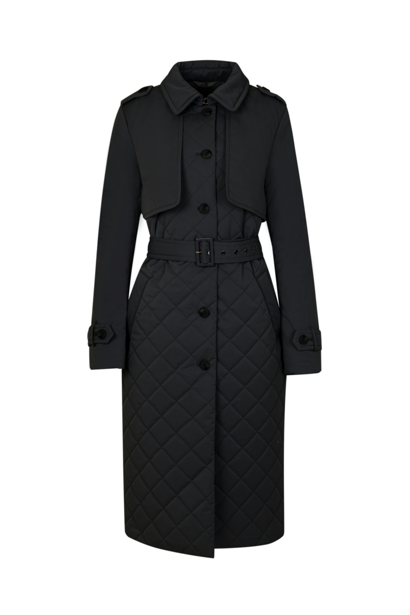 Женское пальто Elema 5-12532-1-170 чёрный