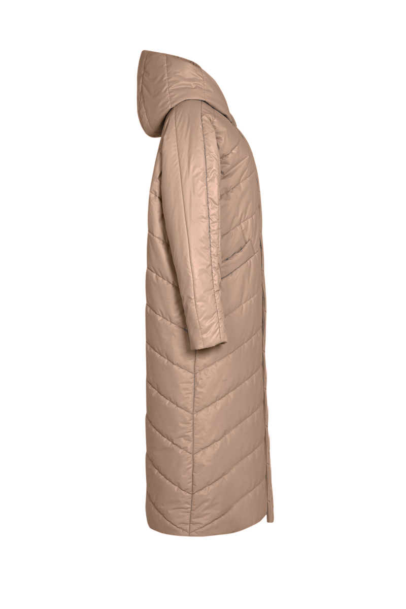 Женское пальто Elema 5-13058-1-170 бежевый
