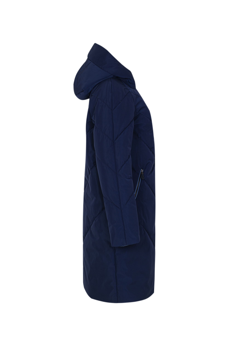 Женское пальто Elema 5-9196-4-164 синий/голубой