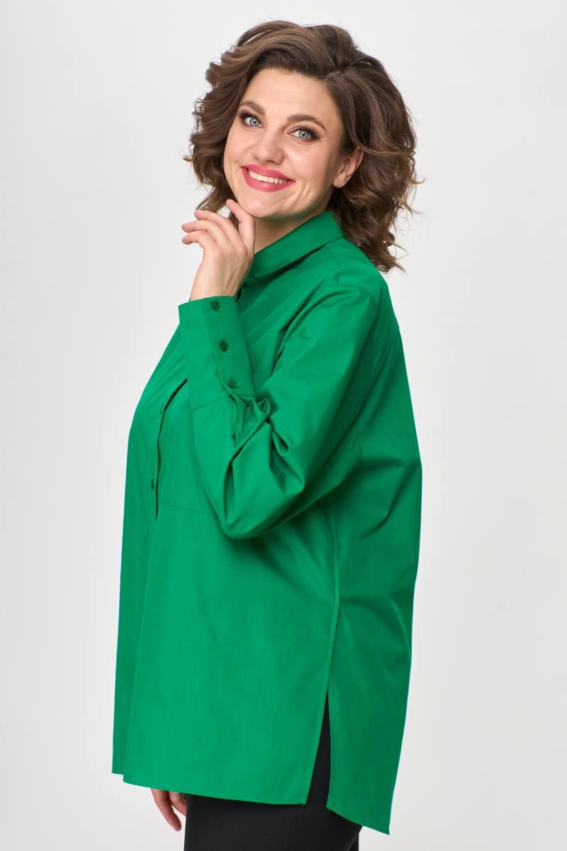 Рубашки Avenue Fashion 0301-2 ярко-зеленый