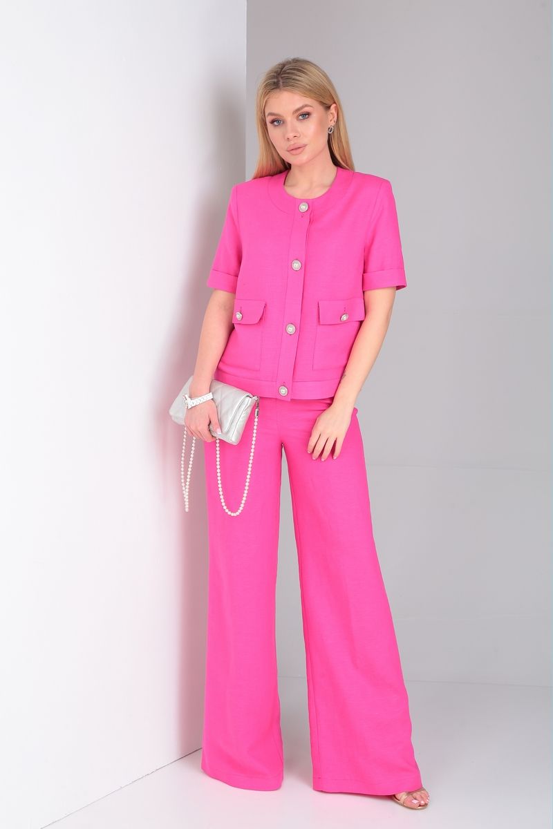 Брючный костюм DOGGI 2886 розовый барби
