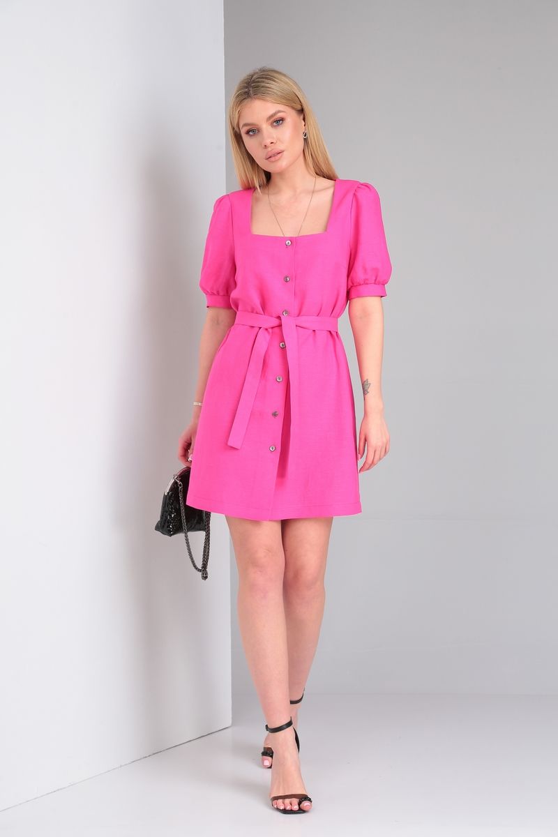 Платья DOGGI 3719 розовый барби