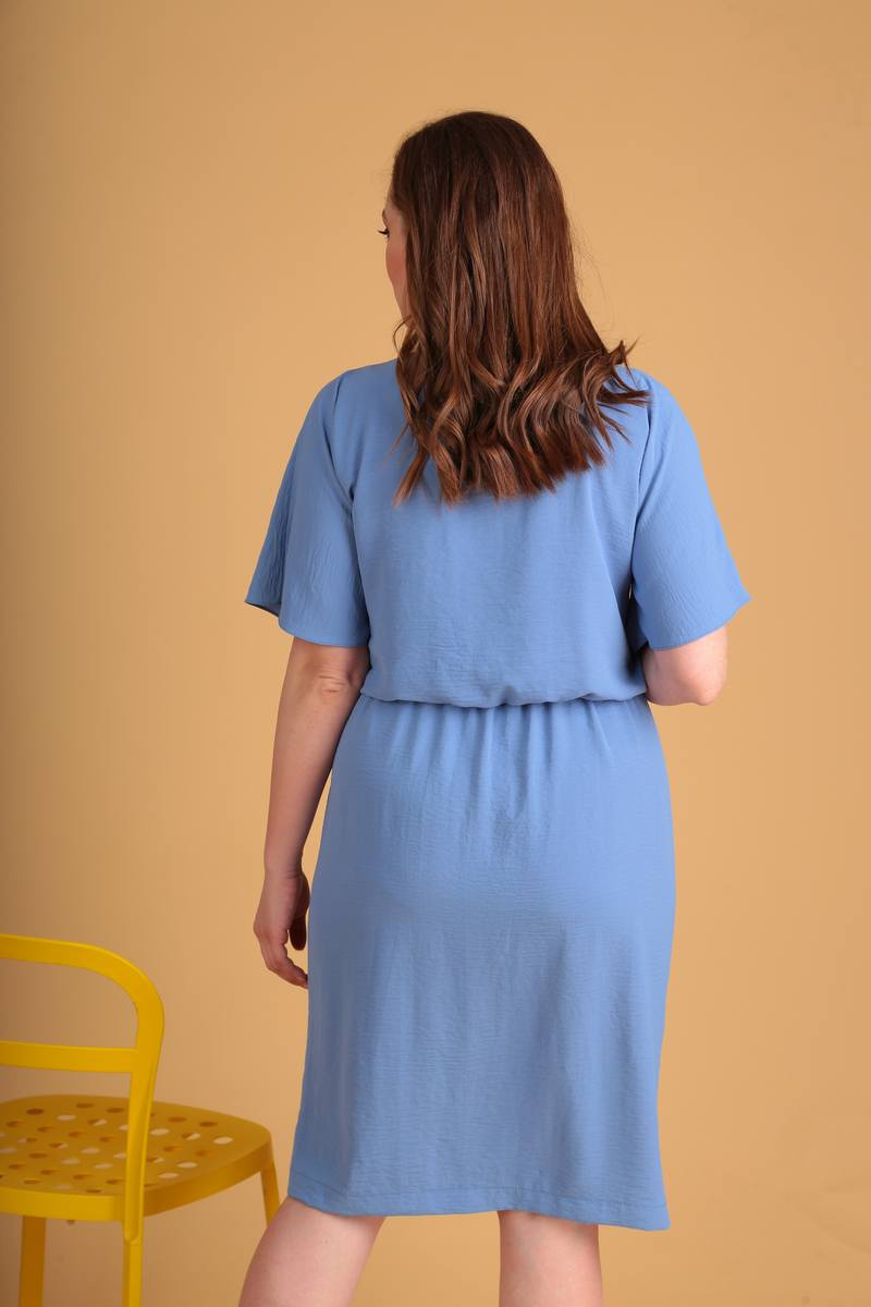 Платье Viola Style 0864 голубой