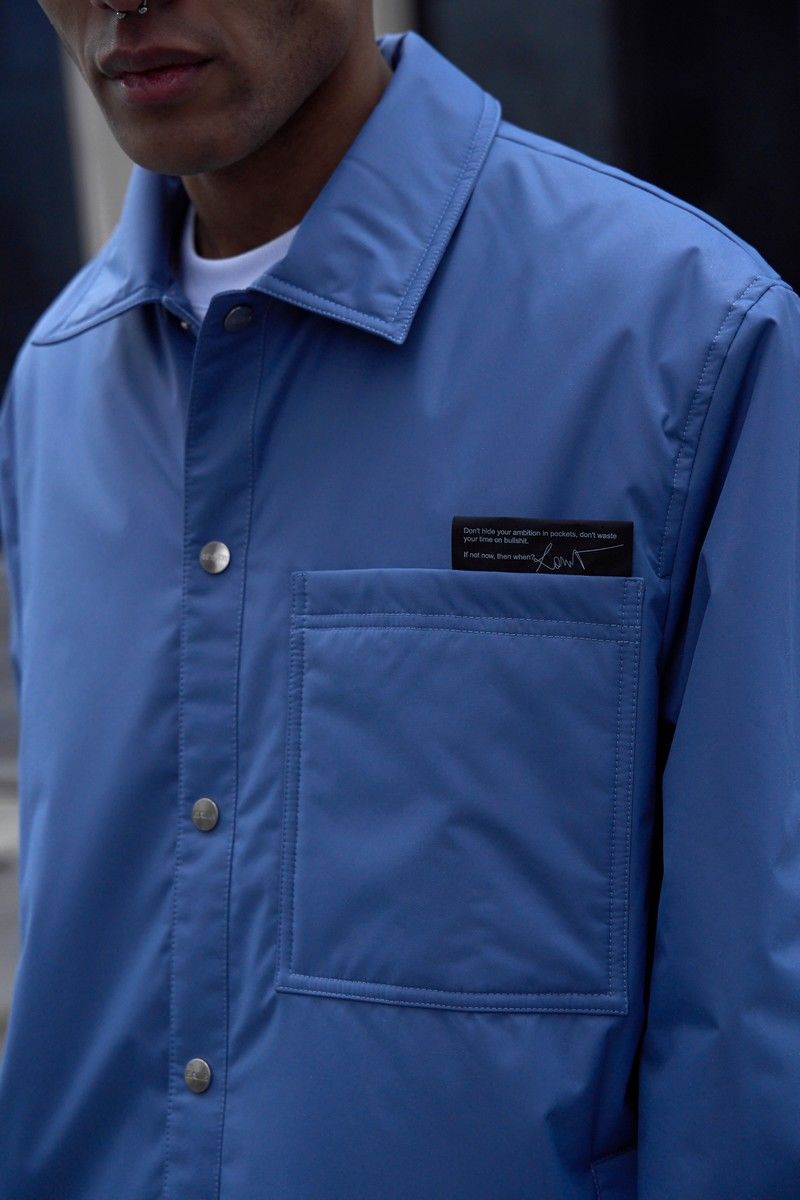 Куртки RAWR 421 голубой