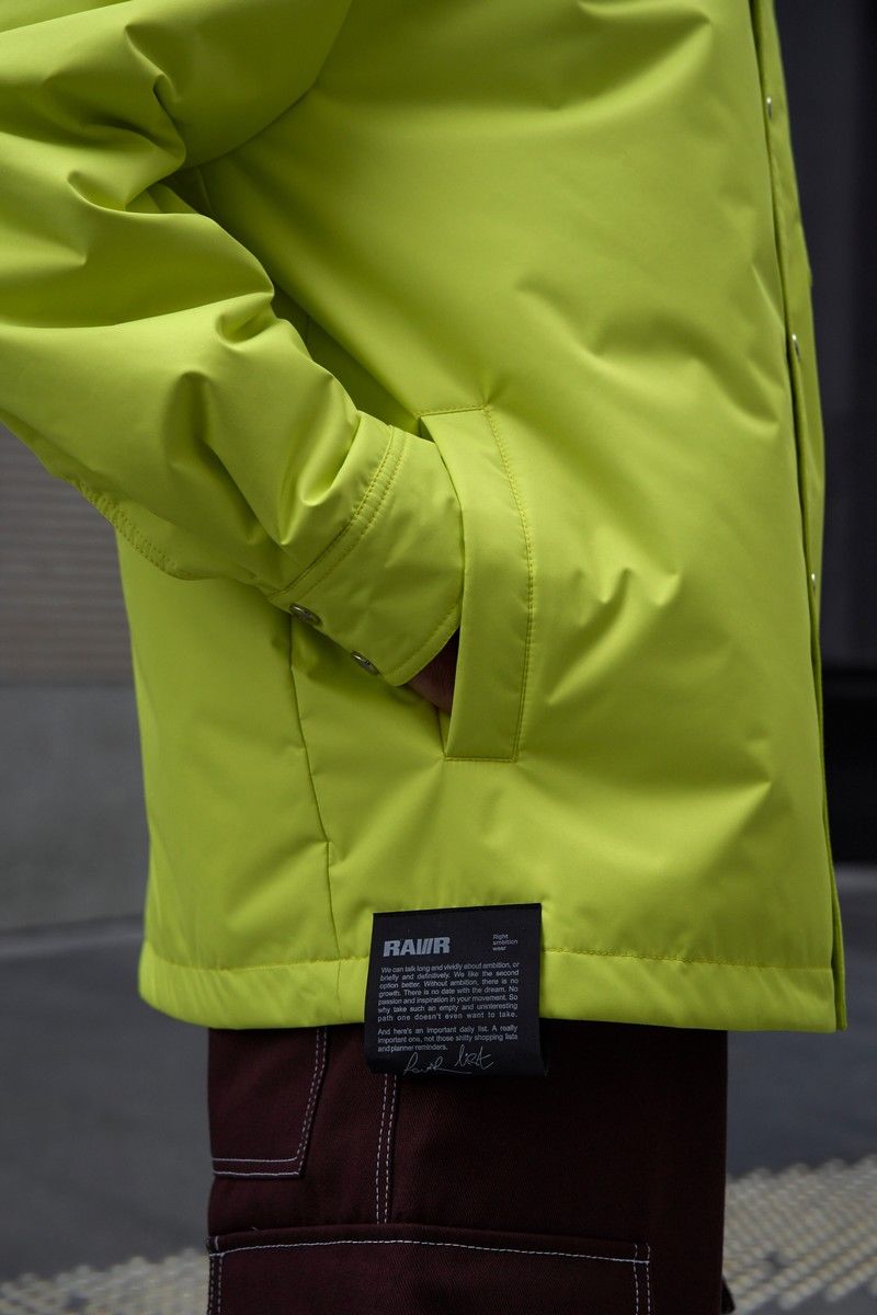 Куртки RAWR 421 салатовый