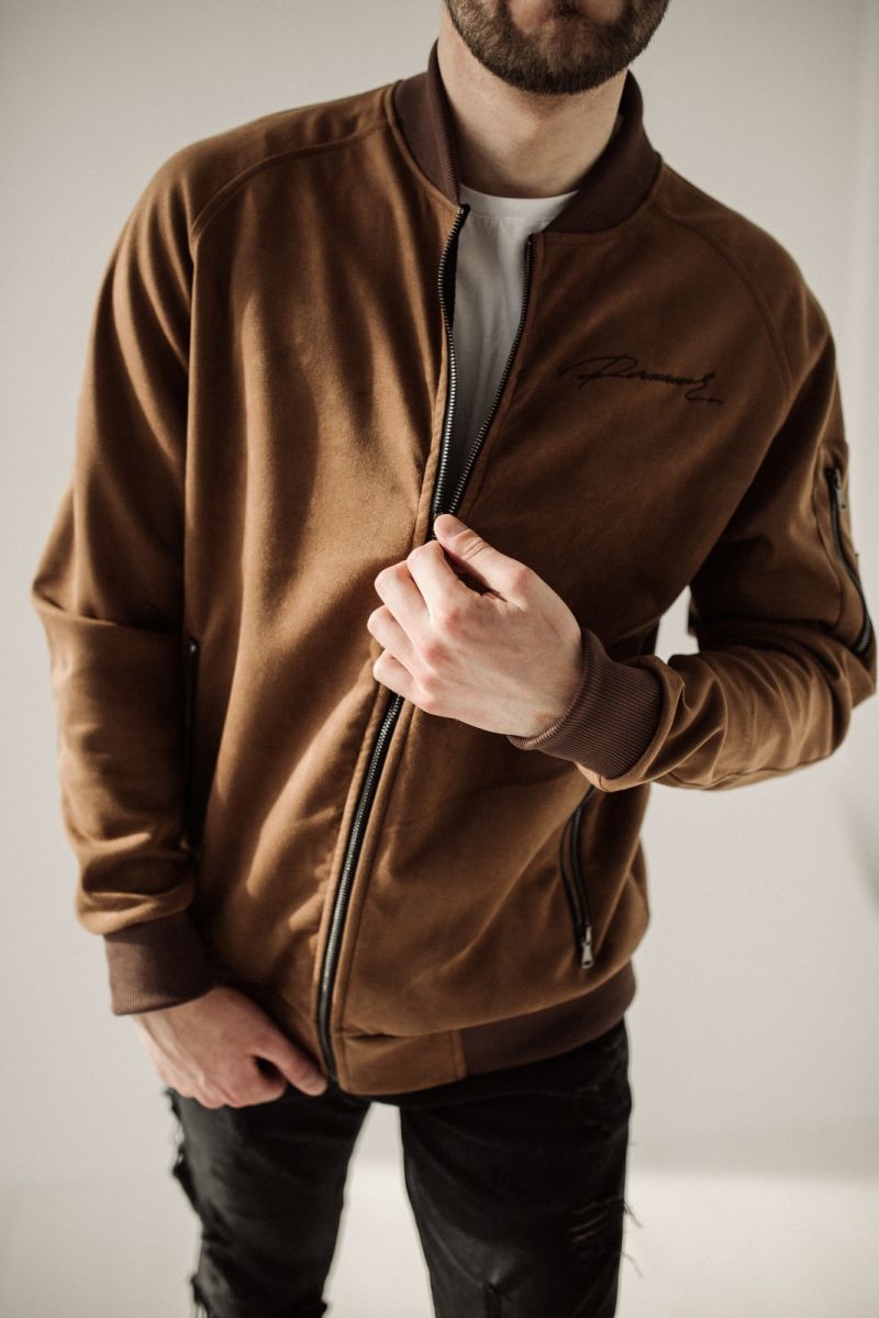 Куртки RAWR 067 коричневый