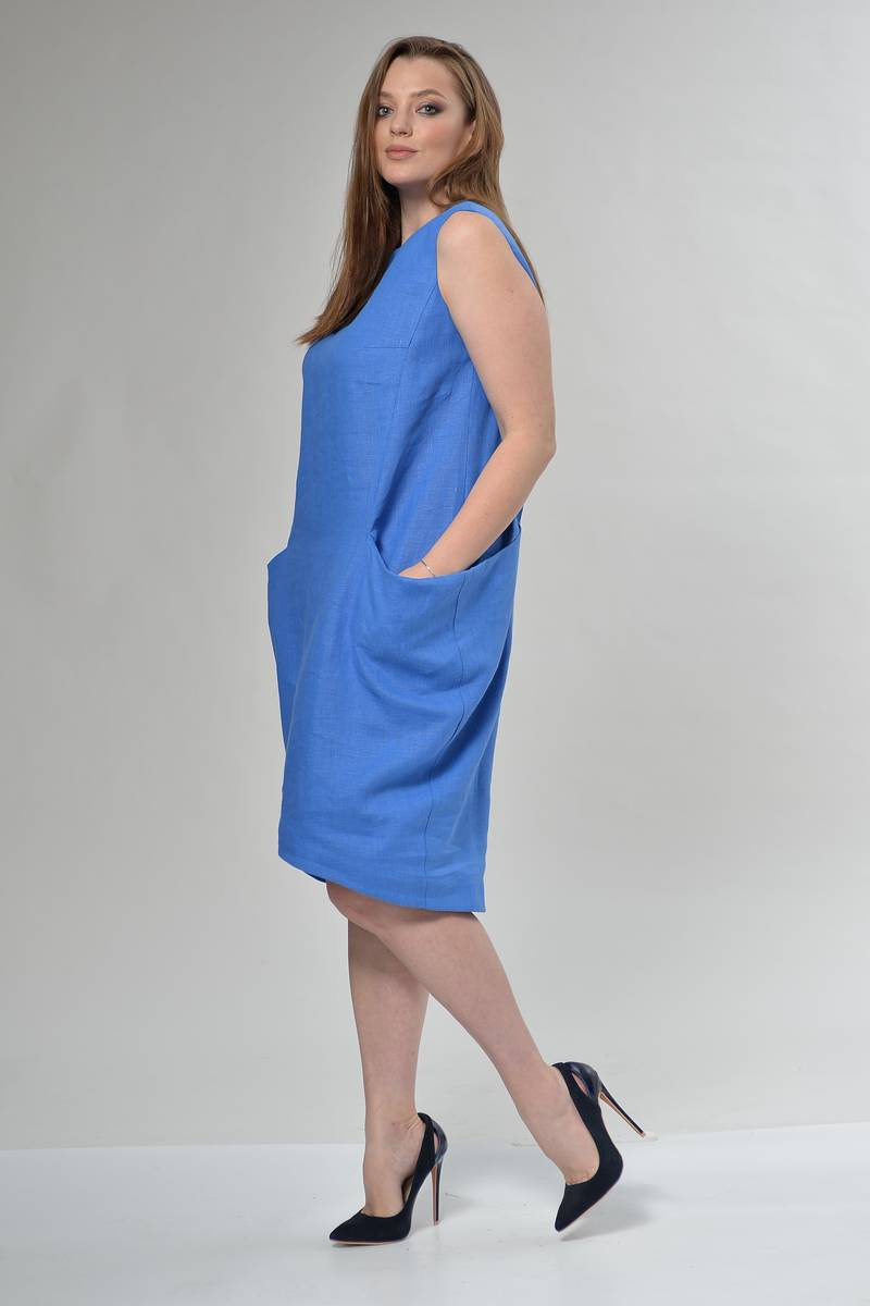 Платье MALI 480 голубой