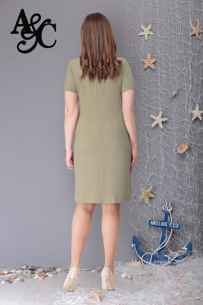 Платье Angelina & Сompany 280/2 зеленый