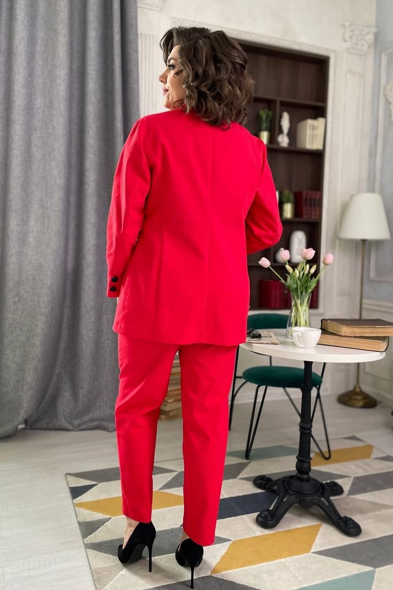 Брючный костюм Rumoda 2073 красный