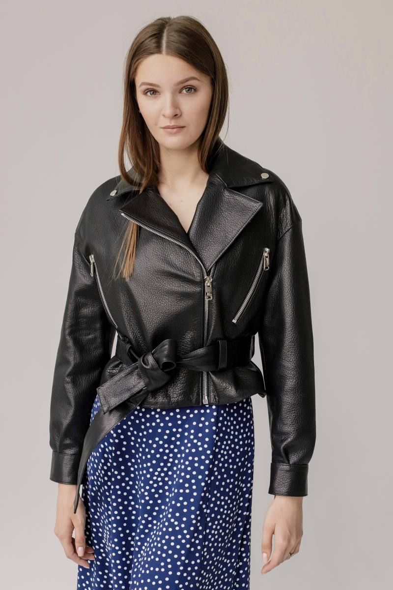 Женская куртка InterFino 78-2023 черный