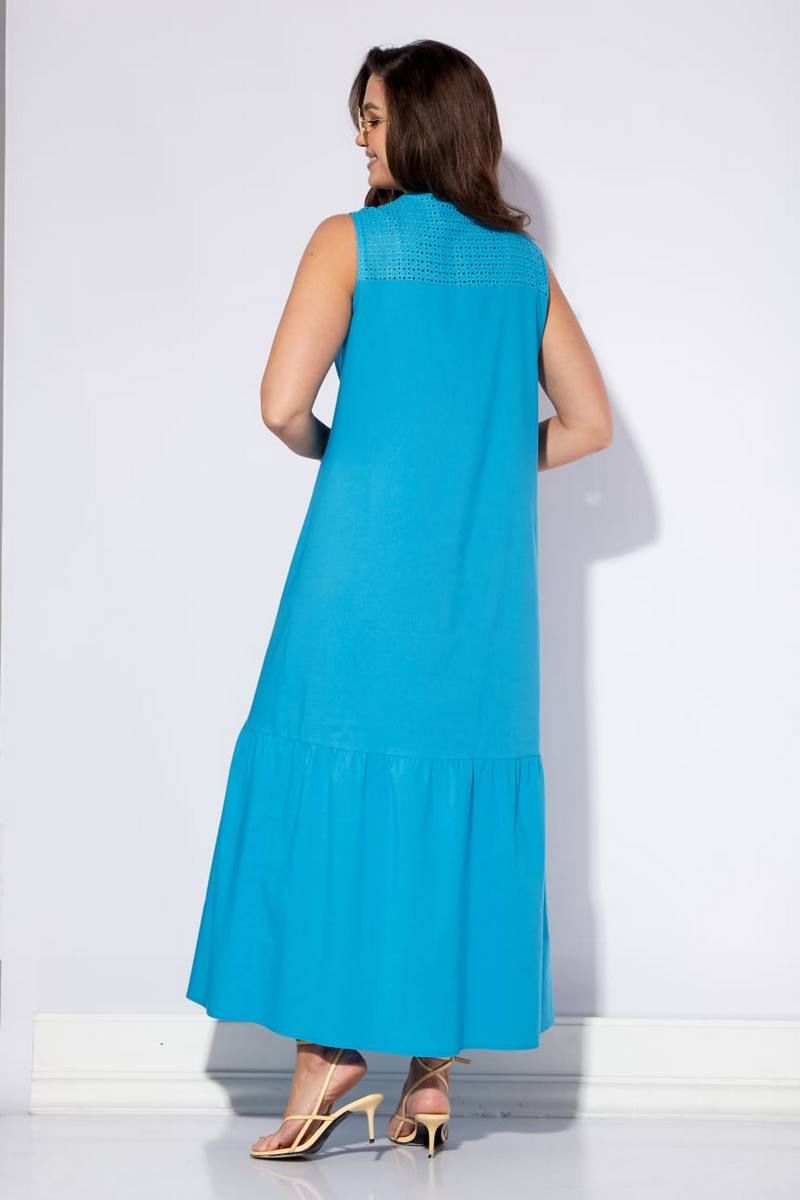 Платья Viola Style 1044 голубой