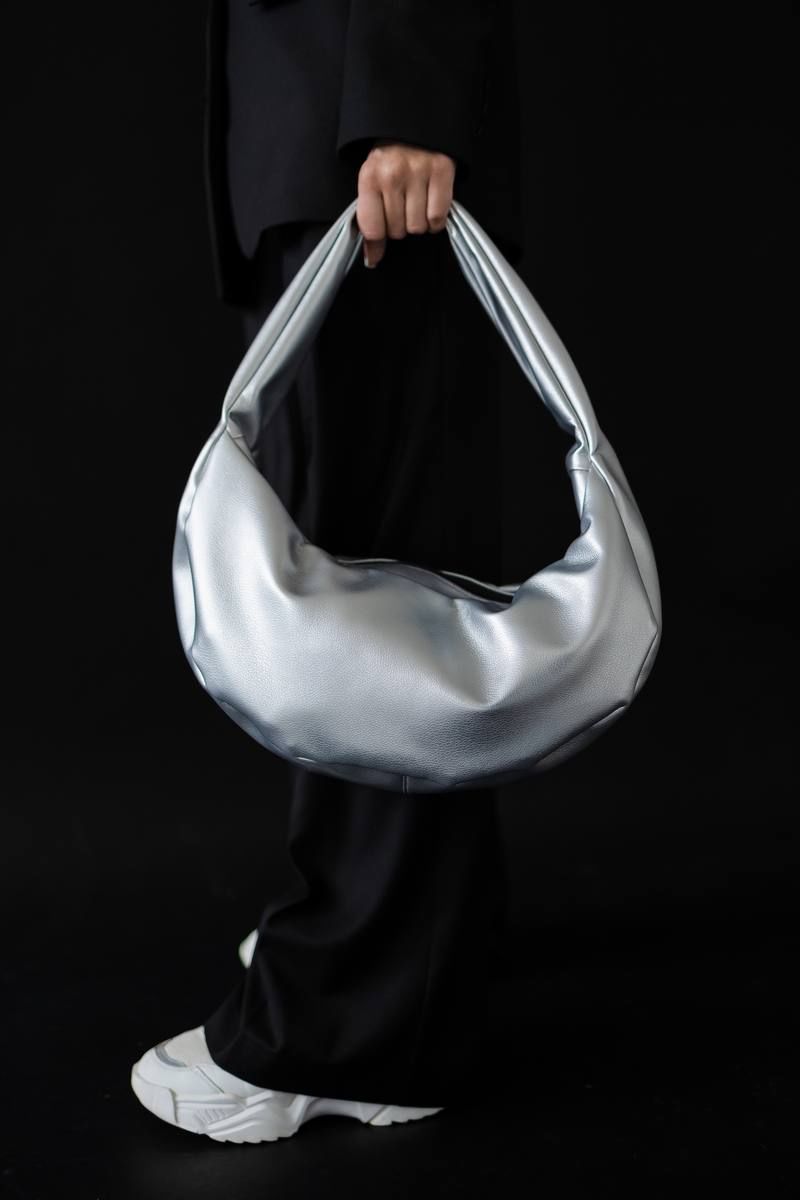 Женская сумка MT.Style HOBO silver2
