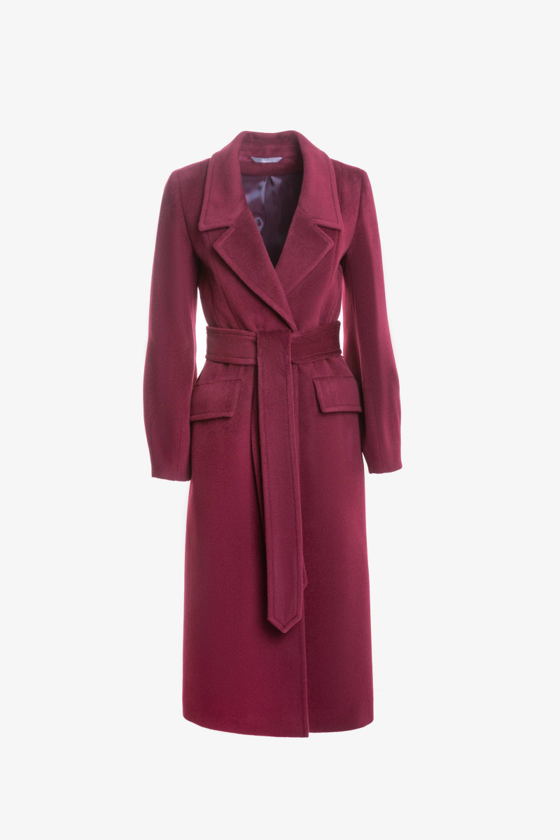Женское пальто Elema 1-11101-1-170 бордо