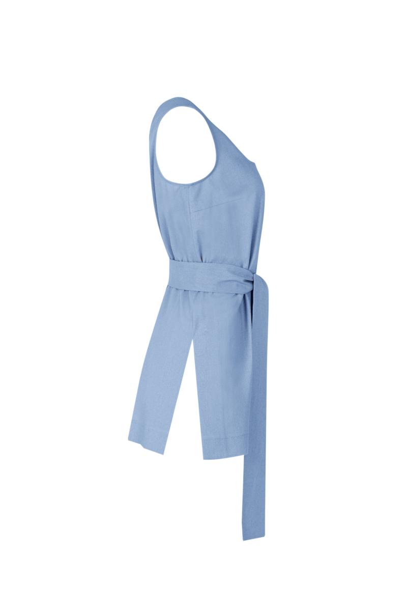 Блузы Elema 2К-12602-1-164 голубой