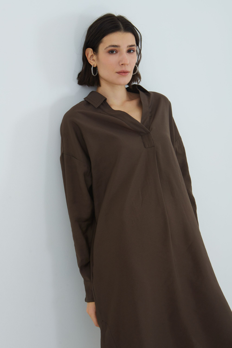 Платья Elema 5К-12489-1-164 коричневый