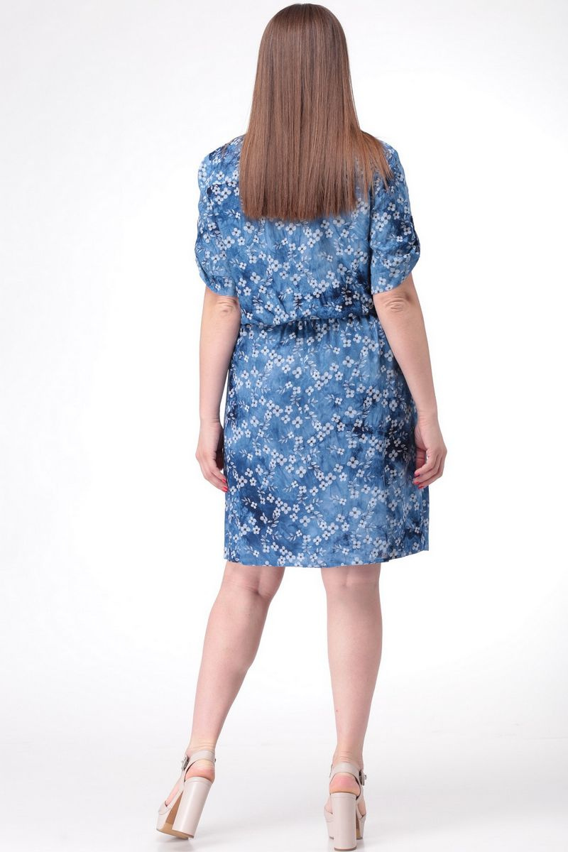 Платье LadisLine 1104 голубой
