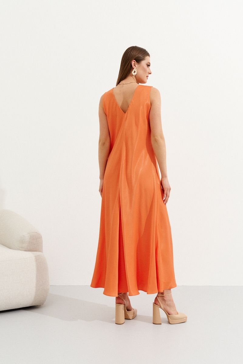 Платья Ketty К-05480w оранжевый