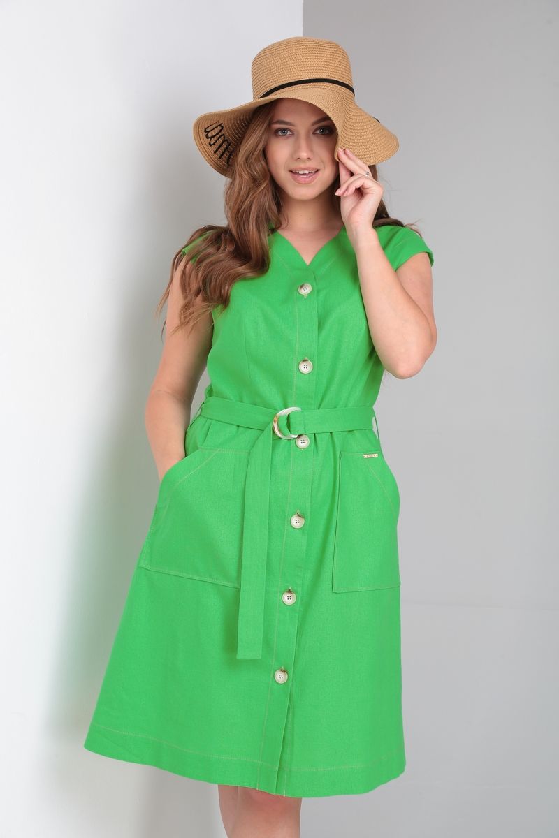 Платья Andrea Fashion 8 зеленый