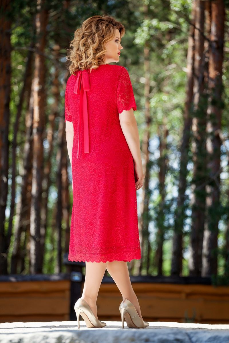 Платье TEZA 216 красный
