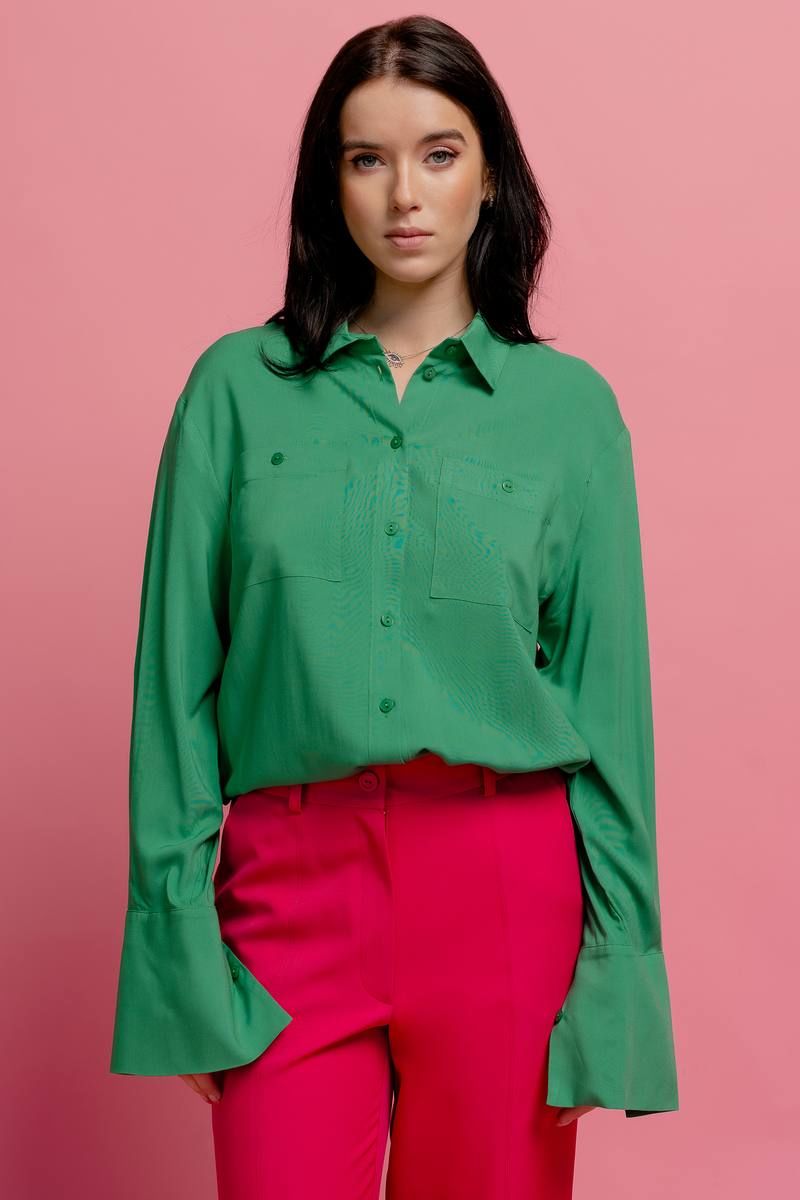 Блузы JRSy 2138 зелень