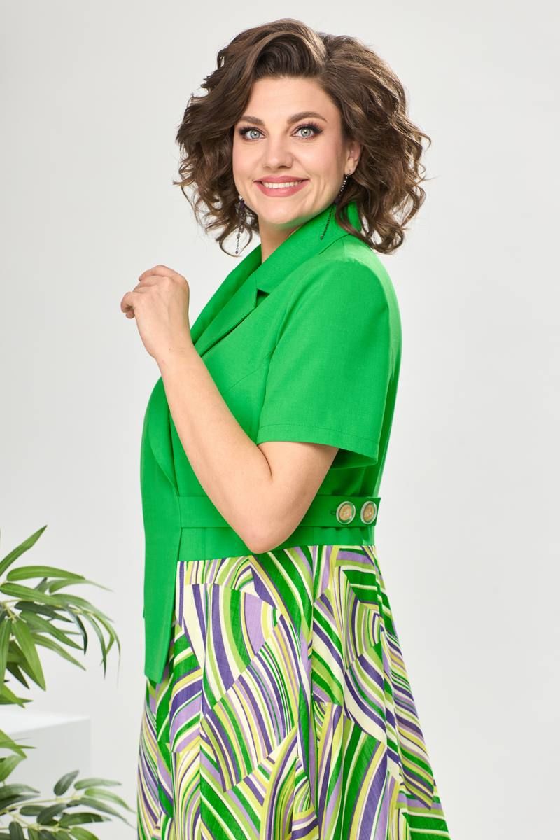 Платья Romanovich Style 1-2468К зеленый