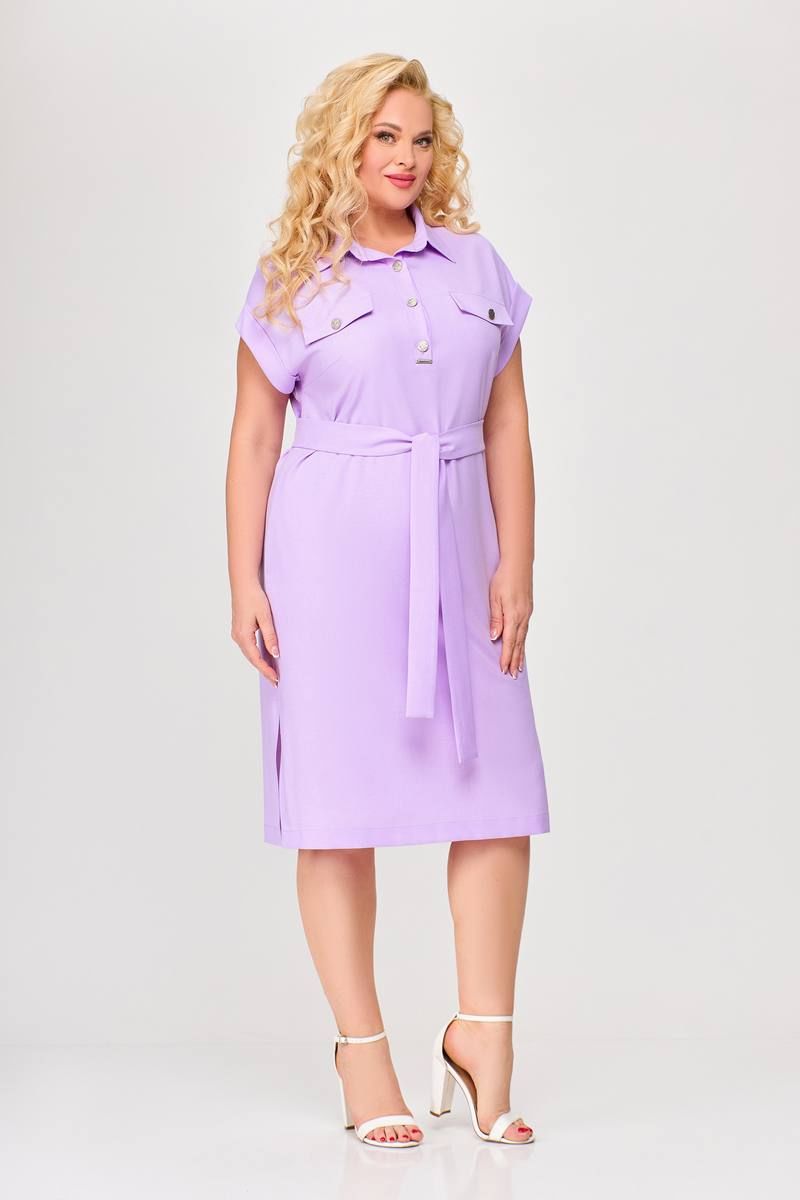 Платья Swallow 668 светло-фиолетовый