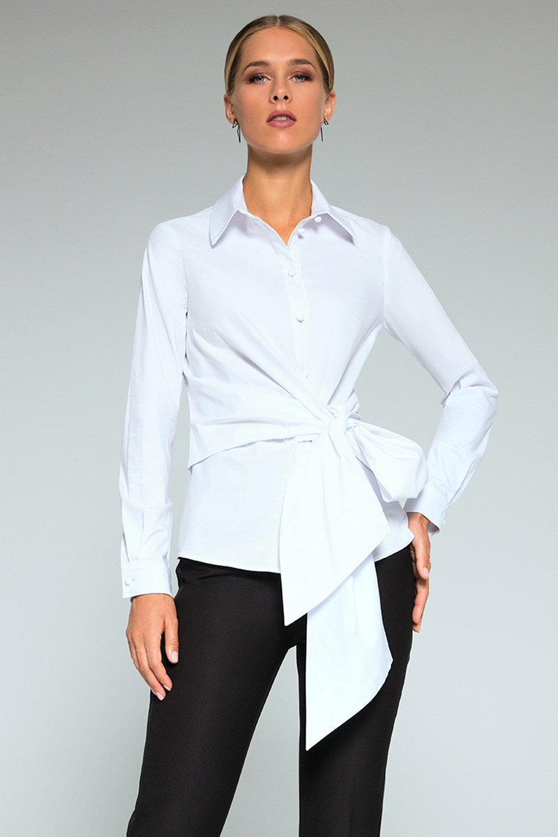 Блузы LaVeLa L50017 белый