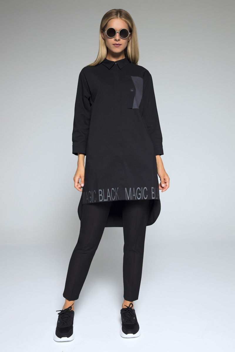 Блузы LaVeLa L50054 черный