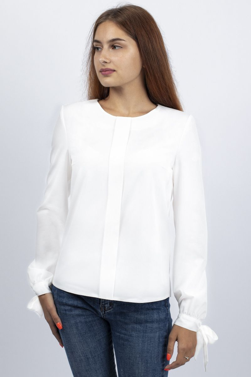 Блузы VIZAVI 605/1 белый