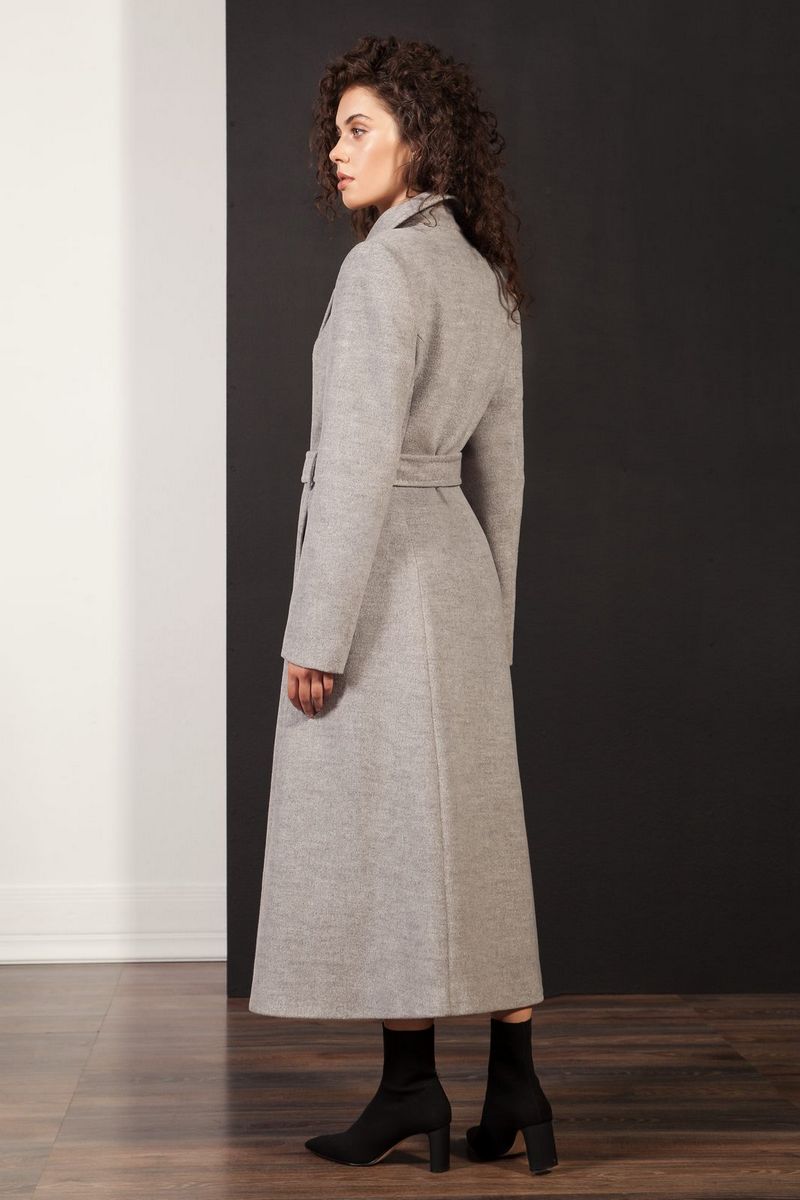 Женское пальто Nova Line 1922 серый