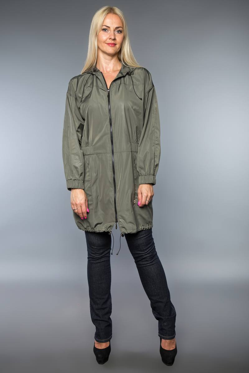 Женская куртка Avila 0733 оливковый