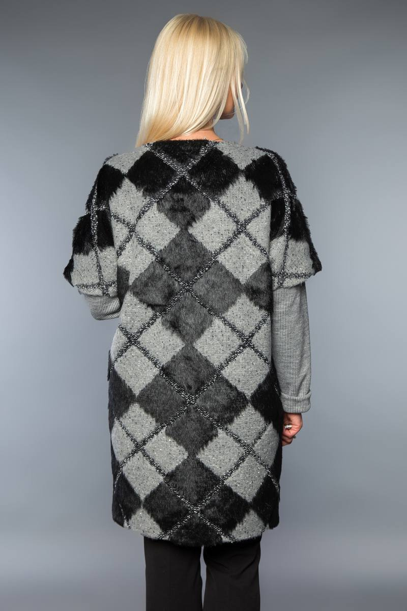 Женское пальто Avila 0737 серый