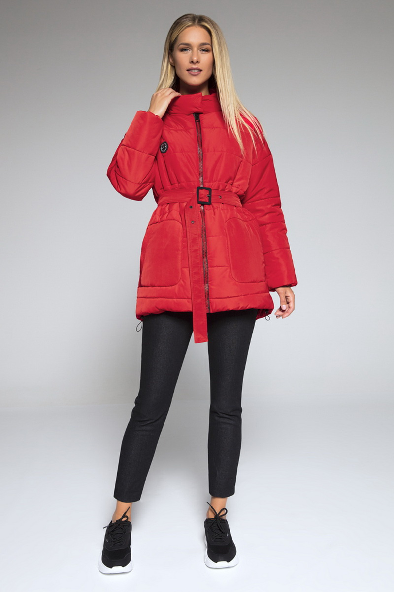 Женская куртка LaVeLa L70007 красный