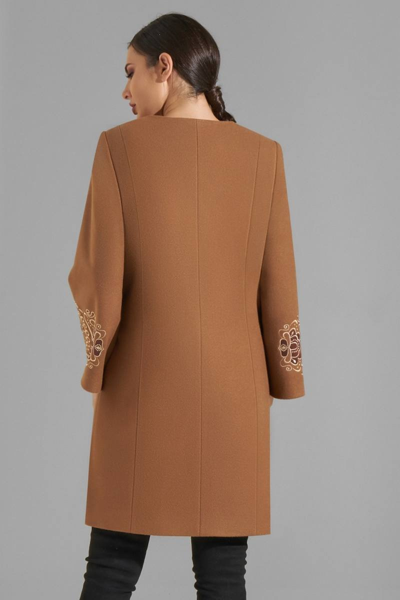 Женское пальто Lissana 3826 коричневый