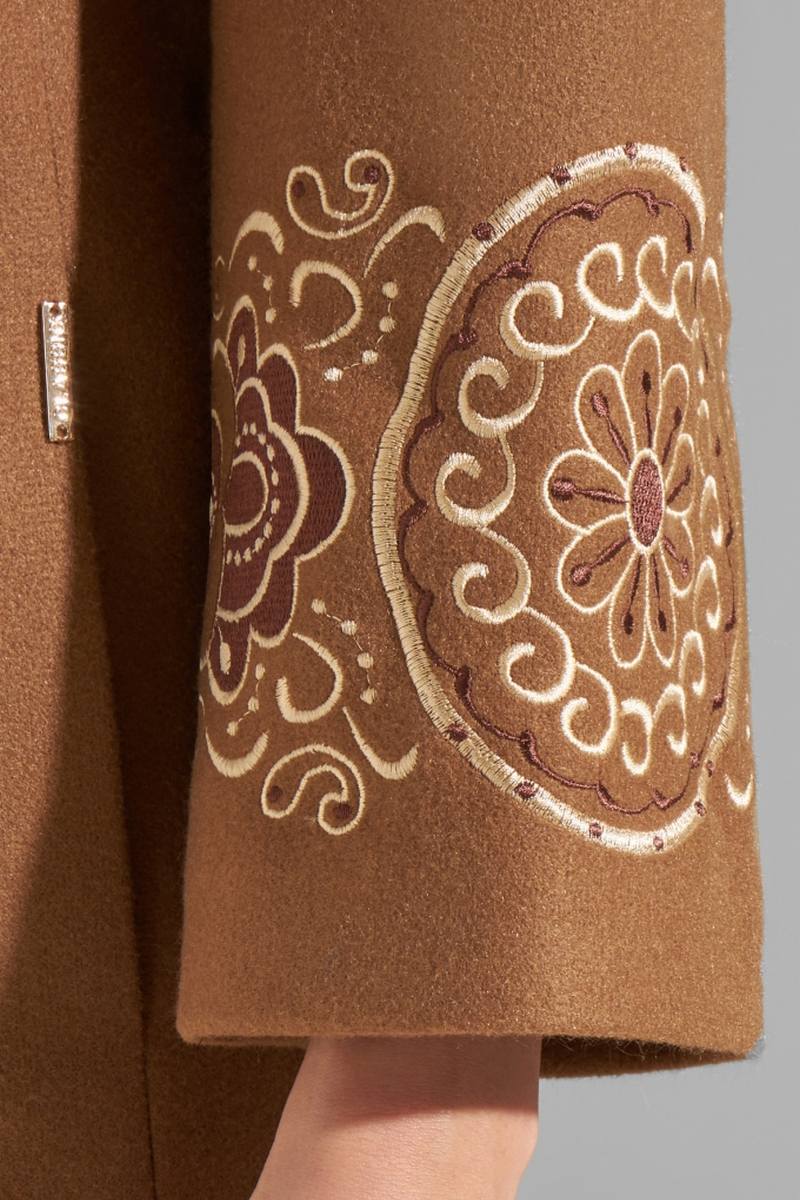 Женское пальто Lissana 3826 коричневый