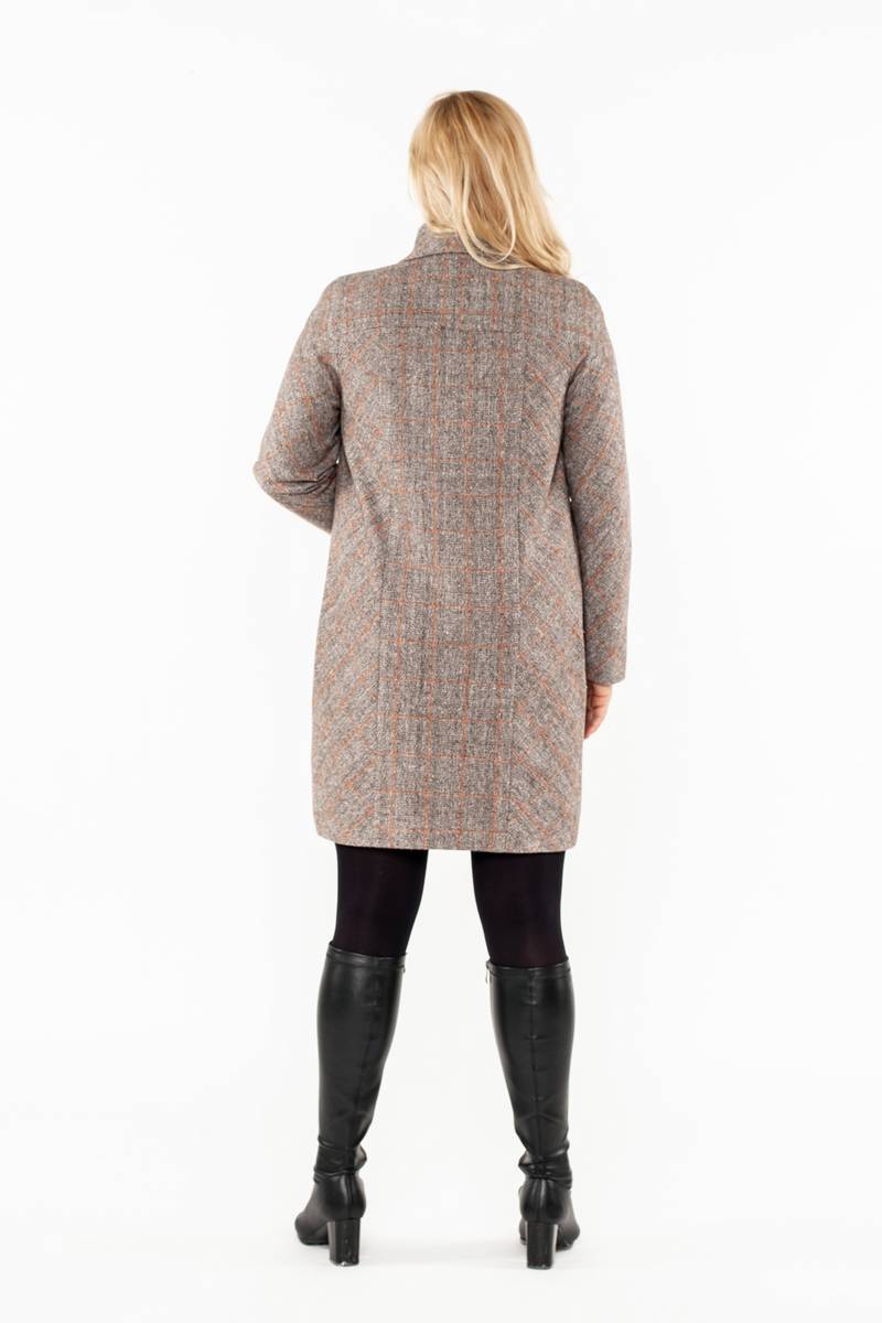 Женское пальто Bugalux 483 164-коричневый