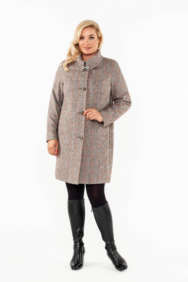 Женское пальто Bugalux 483 170-коричневый