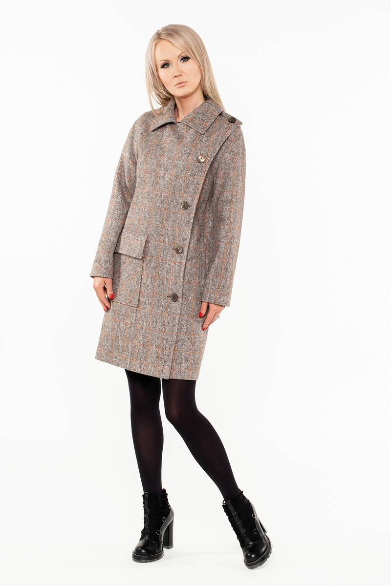 Женское пальто Bugalux 495 170-коричневый