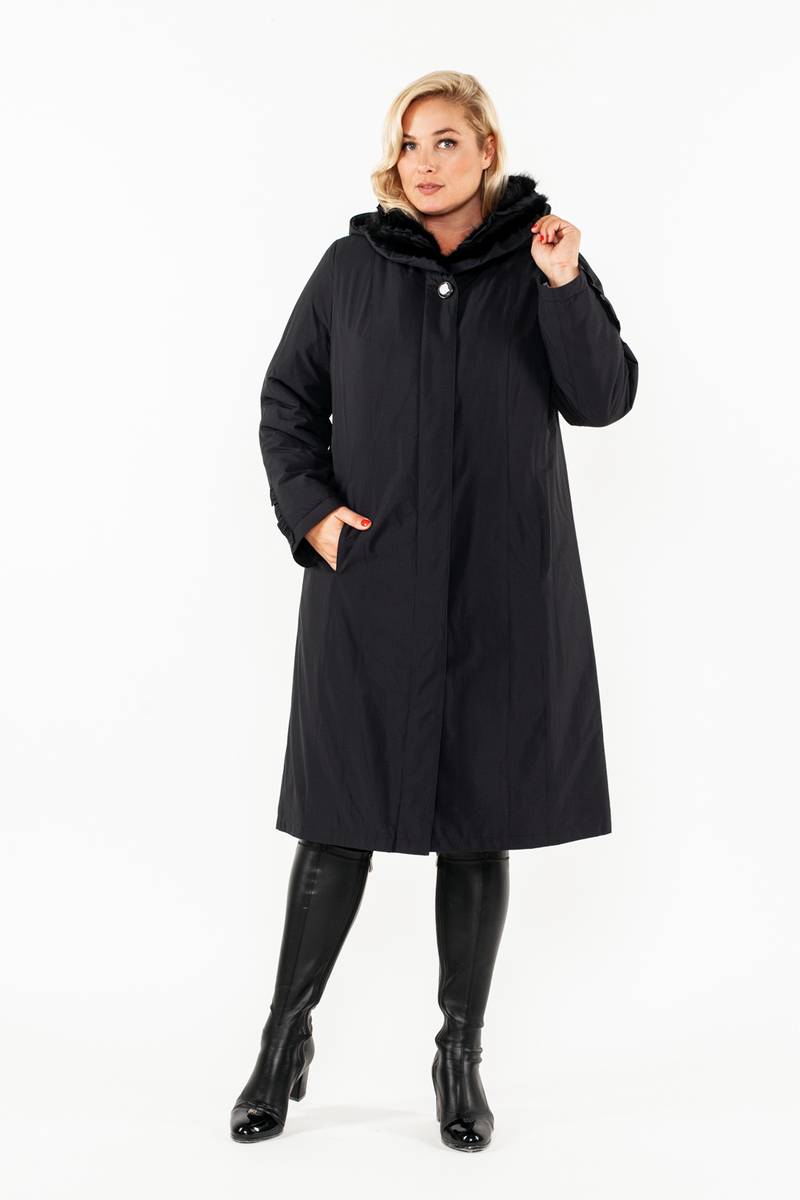 Женское пальто Bugalux 910 164-черный
