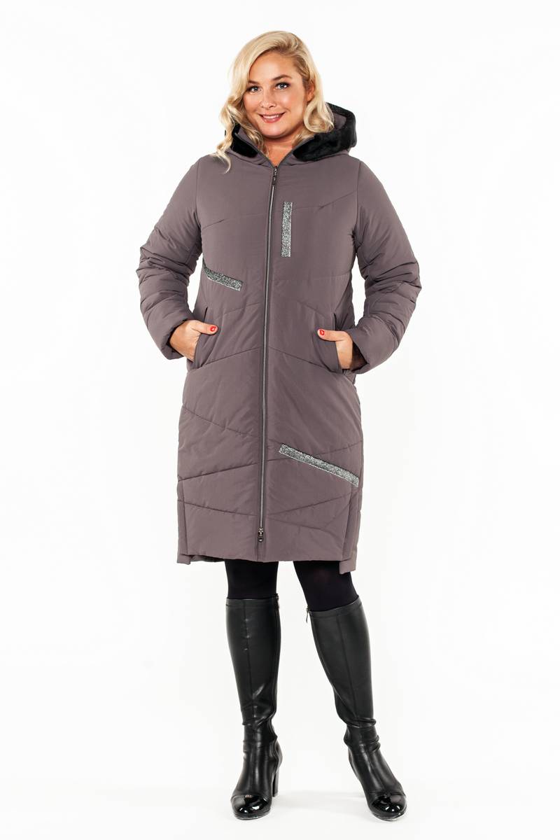 Женское пальто Bugalux 928 164-серый
