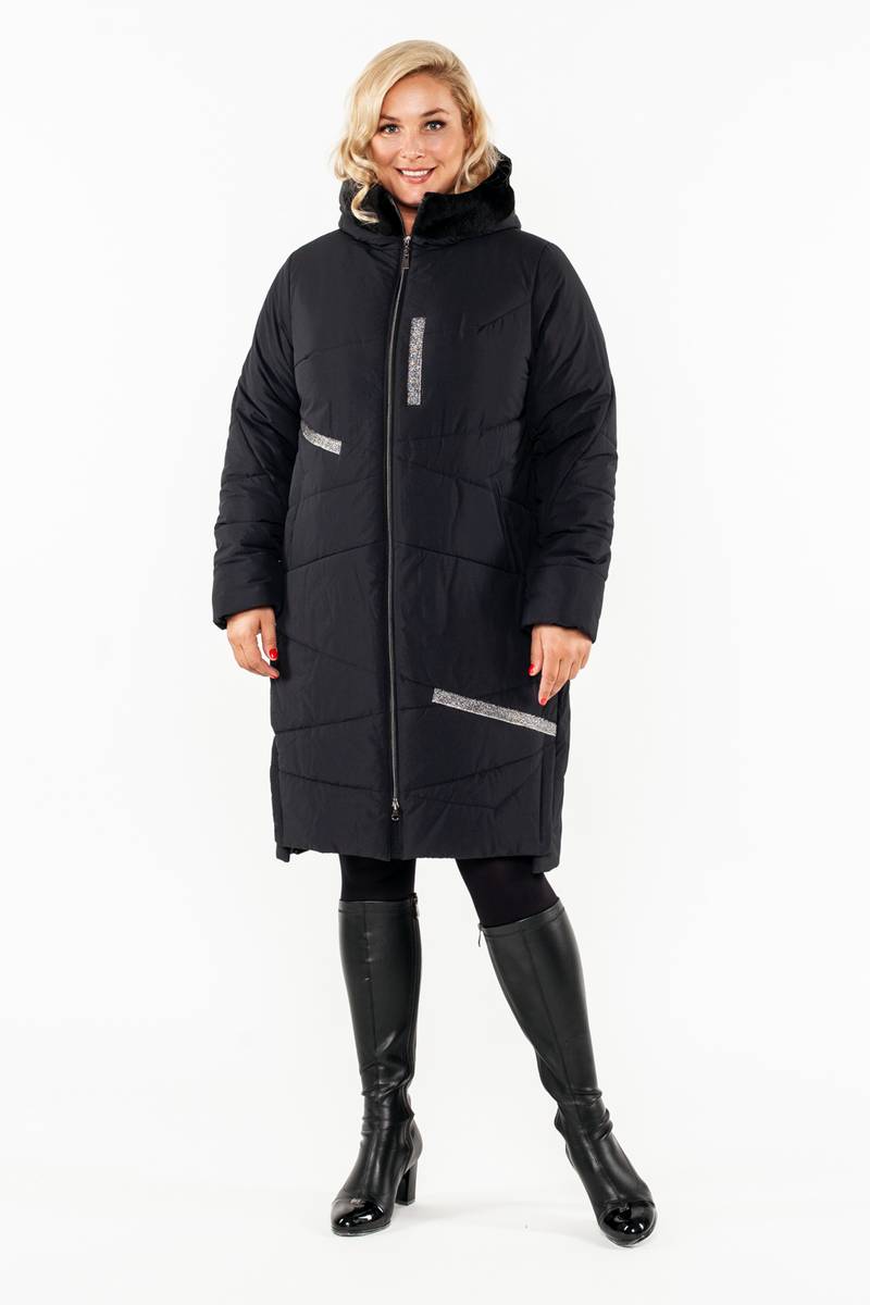 Женское пальто Bugalux 928 164-черный