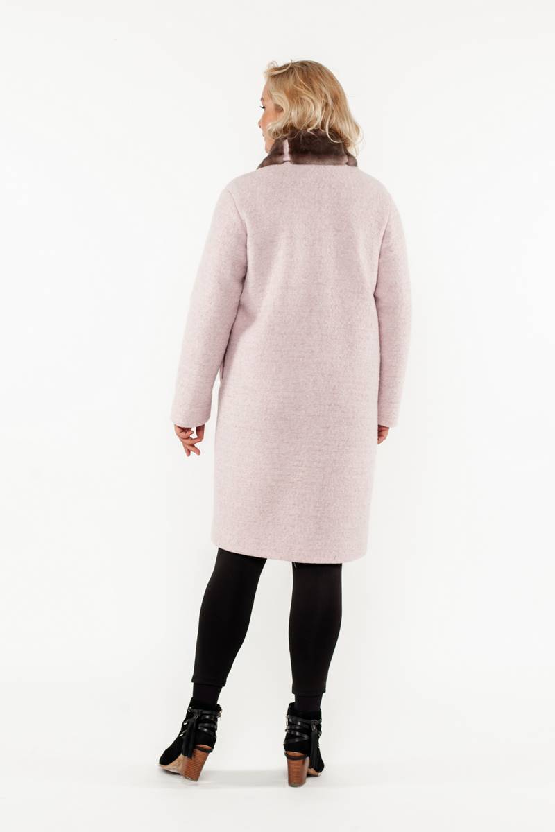 Женское пальто Bugalux 955 164-розовый