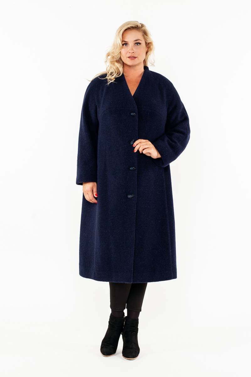 Женское пальто Bugalux 939 164-синий