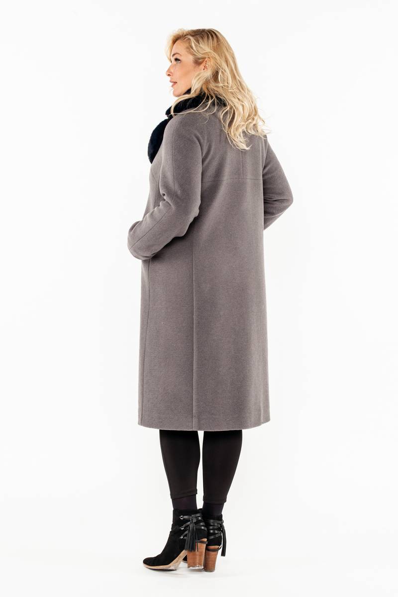 Женское пальто Bugalux 939 170-темно серый