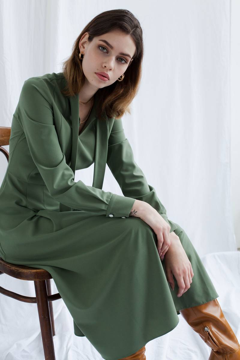 Платье LaMara L610 зеленый