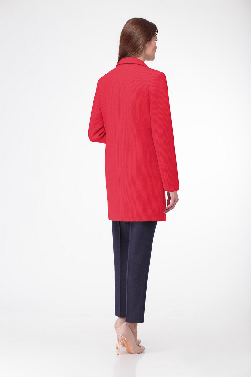 Женское пальто БелЭкспози 991 красный