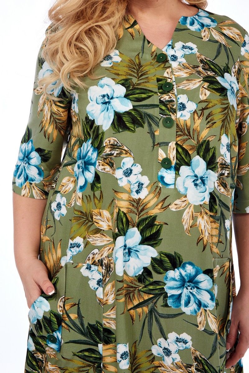 Платья Celentano lite 5000.2 оливковый