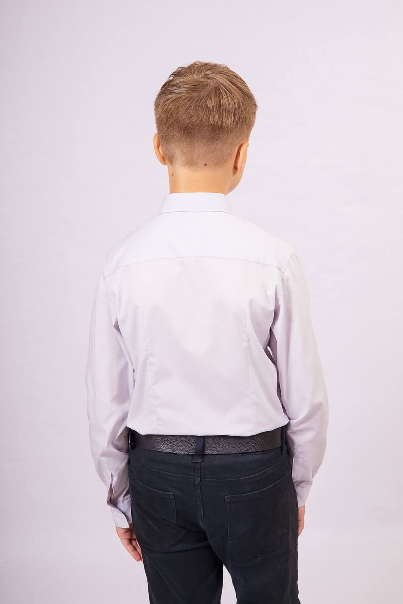 Рубашки с длинным рукавом Nadex 41-019011/202-23 бледно-серый