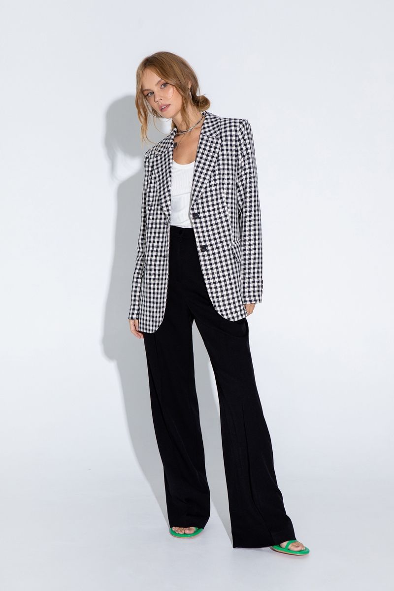 Жакеты PiRS 4585 черно-белый