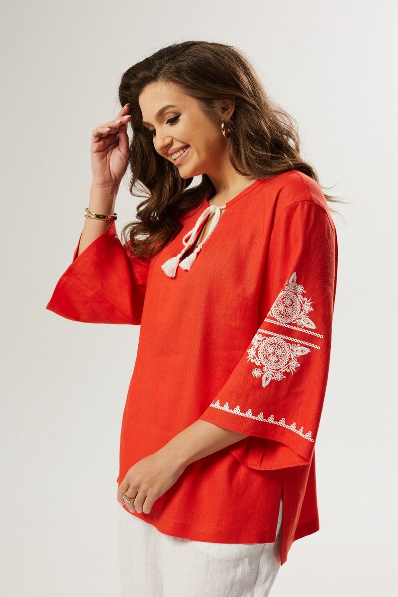 Блузы MALI 623-019 красный